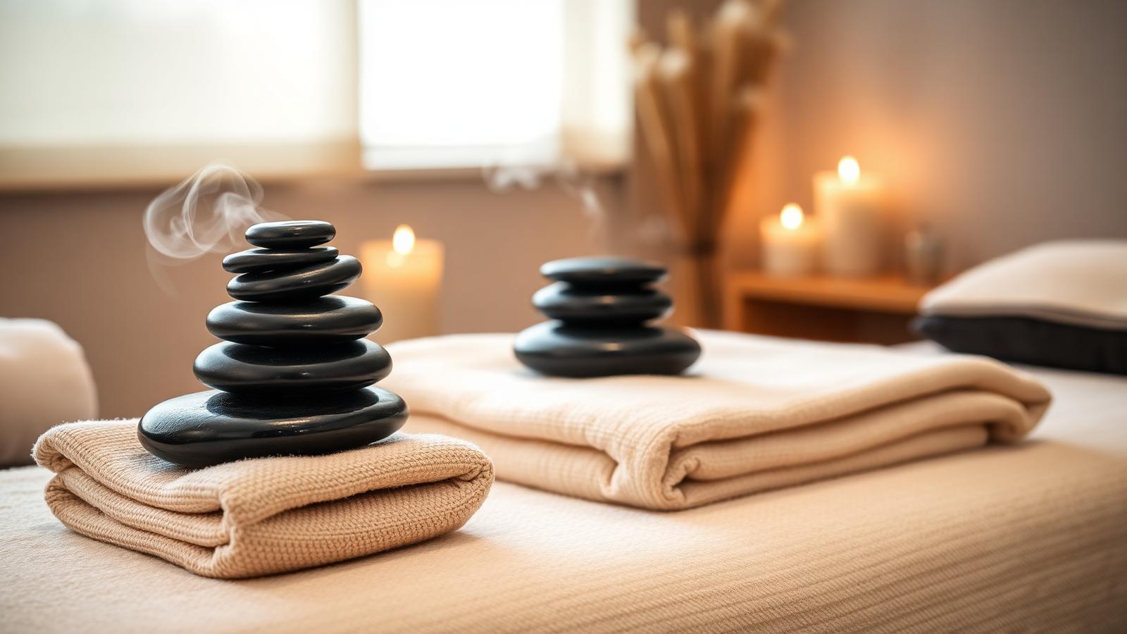 Warm Stone Massage at Saltwater Wellness Collective